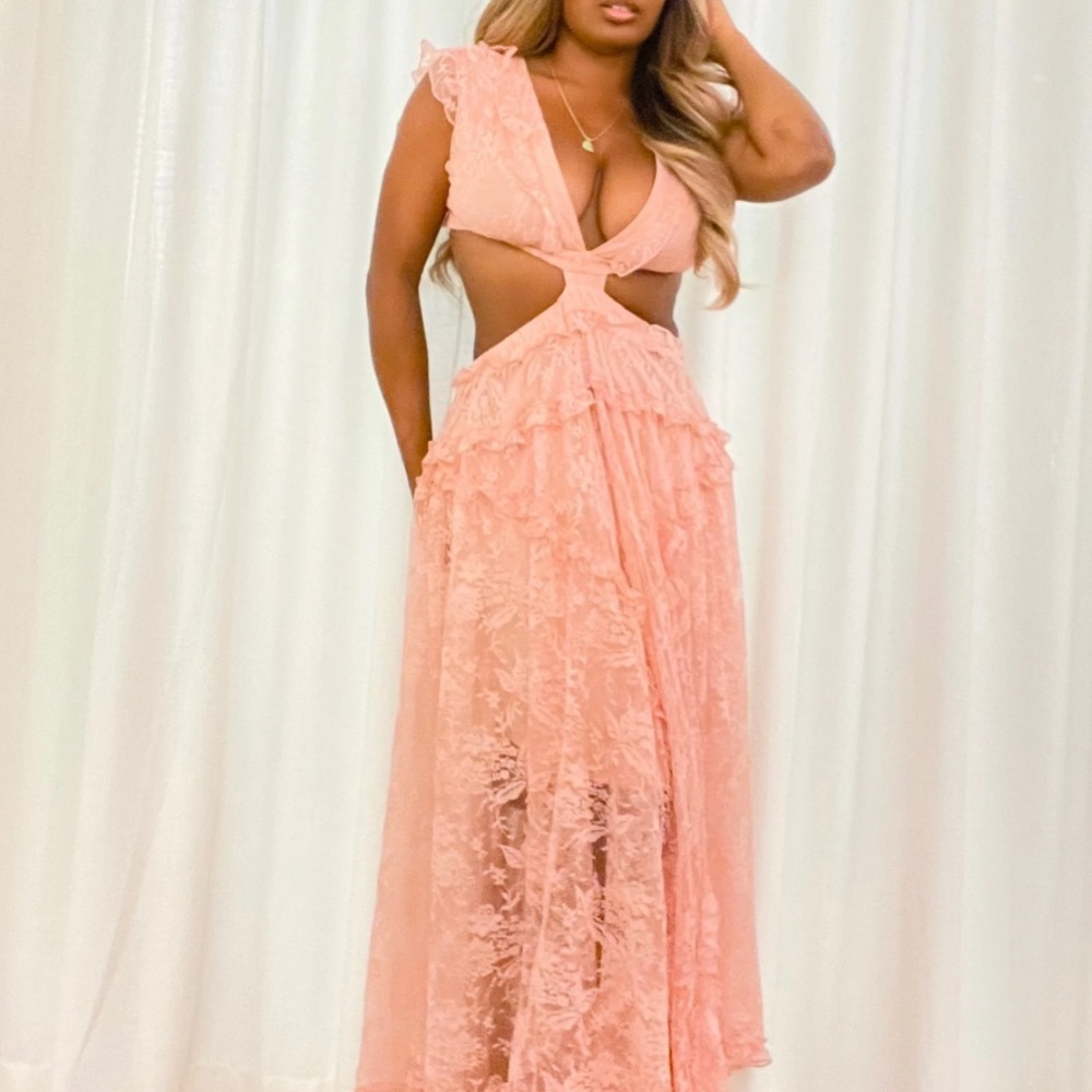 Modern Day Queen Collection lace derby cut out dress